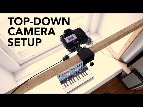 How I shoot top-down footage (2 inexpensive ways to shoot from above)