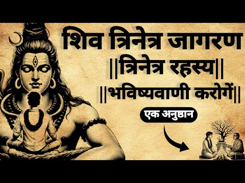 Shiv Trinetra Jagran | शिव त्रिनेत्र जागरण साधना |#shivmantra