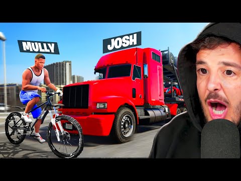 Bikes vs. Trucks is MAYHEM! (The Boys Play GTA)