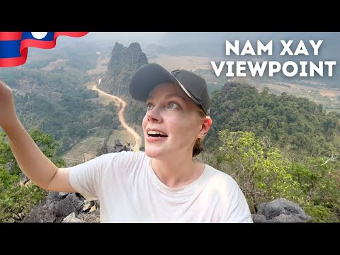 Best Things to do in Vang Vieng? Nam Xay Viewpoint and Morning Market