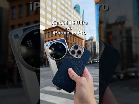 Xiaomi 15 Ultra vs iPhone 16 Pro Camera Comparison!