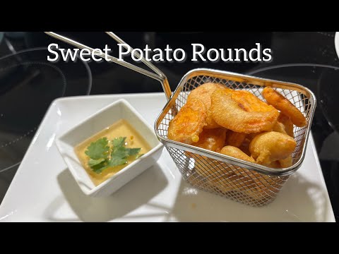 Sweet Potato Rounds | #sweetpotato #appetizer  @MeawsLife-USA