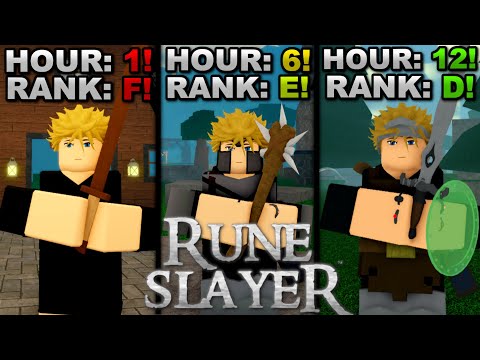 Becoming The Strongest Swordsman Adventurer In Roblox Rune Slayer... Here's What Happened!