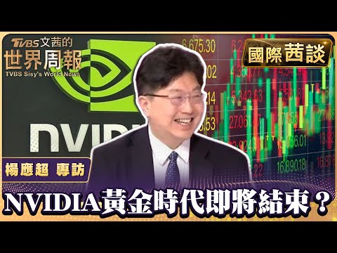 我們進入股災了嗎？ NVIDIA股價劇烈震盪黃金時代將結束？【#國際茜談 #專訪】#陳文茜 #楊應超 @tvbssisysworldnews