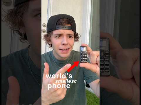 I Tested the World's Smallest Phone...