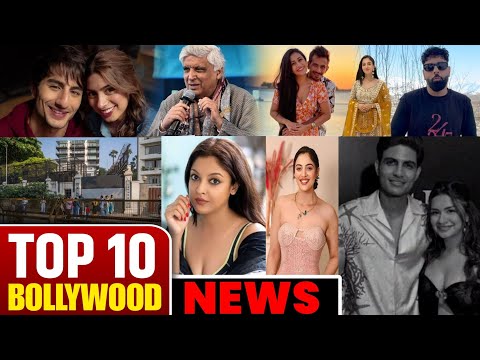 Top 10 Bollywood News | Jawed A | Tanu Shree Controversy | Dhanashree Verma |  Yuzvendra Chahal