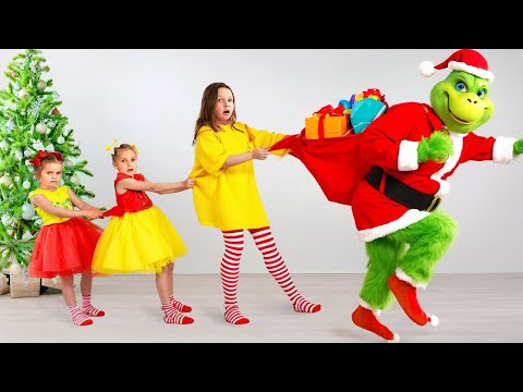 CHRISTMAS vs Grinch Challenge! Kids adventures