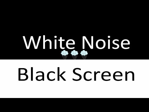 No Ads White Noise | Black Screen | 12 Hours of Soothing Sound for Focus, Sleep, and Relaxation