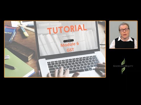 CPA AT M6 - GST Taxable Supply - Tutorial