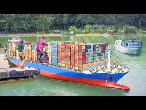 A Day In Life of Sailors Piloting Tiny Container Ship