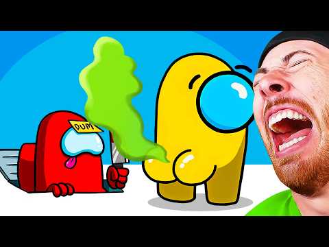 FUNNY ANIMATIONS That will Make you LAUGH (Among Us Animations Compilation