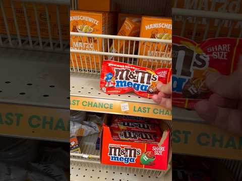 MEGA M&Ms, MINI PRICE!!!