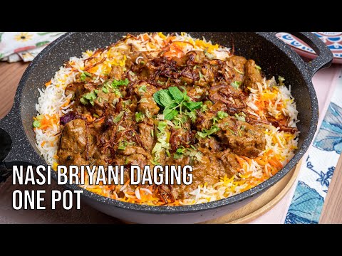 Nasi Briyani Daging One Pot Gerenti Laku Keras