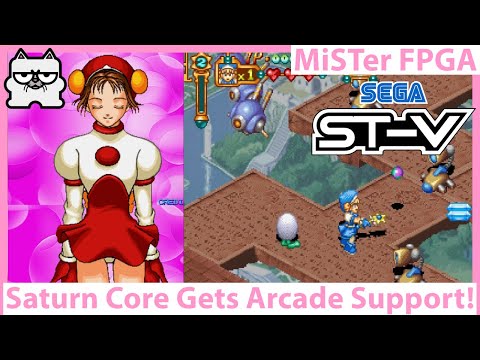 New MiSTer FPGA Core! Sega STV Arcade Support Is Here! In It's Infancy