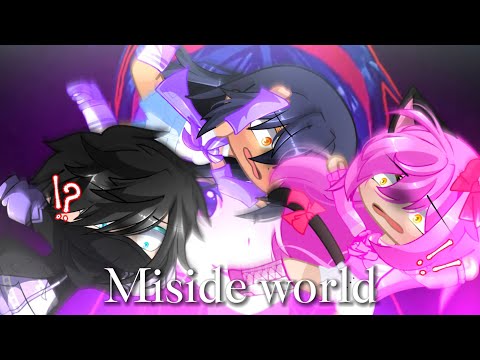 "INTO MISIDE WORLD💜🔪" // Gacha trend // Aphmau💜