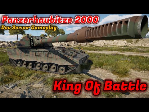 PzH 2000 - Dev Server Gameplay & Overview - Mega Cannon [War Thunder]