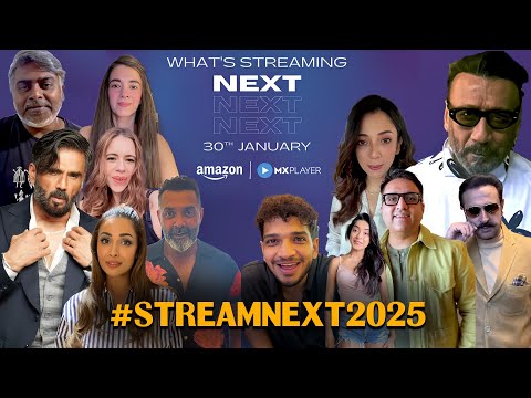 #StreamNext2025 | Amazon MX Player | LIVE: Suniel Shetty, Malaika Arora, Bobby Deol & Jackie Shroff