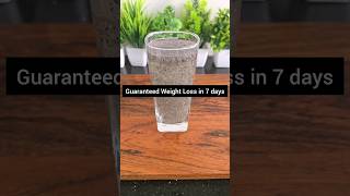 Weight loss drink | Chia seeds drink #weightloss #bellyfatloss #shorts