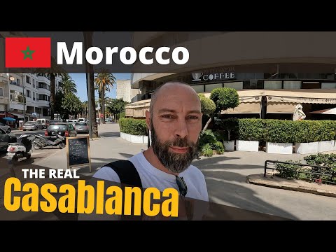 CASABLANCA - A whole DIFFERENT MOROCCO! Travel Vlog