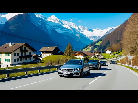 🇨🇭Driving In Switzerland Before Spring Season | Spectacular Road Trip in Canton of Schwyz