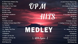 OPM Classic love songs - All Time Favorite Hits Songs (Lyrics)