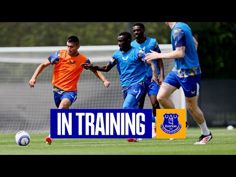 INTENSE SESSION IN UAE CAMP 💪 | EVERTON IN TRAINING