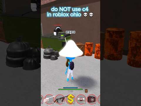 do NOT use c4 in roblox ohio 💀💀 #roblox #robloxohio #ohioroblox #ohio #onlyinohio #viral #shorts