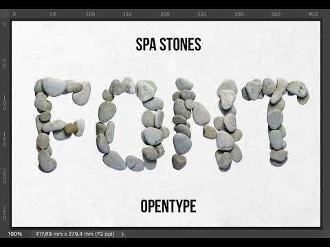 SPA Stones Font