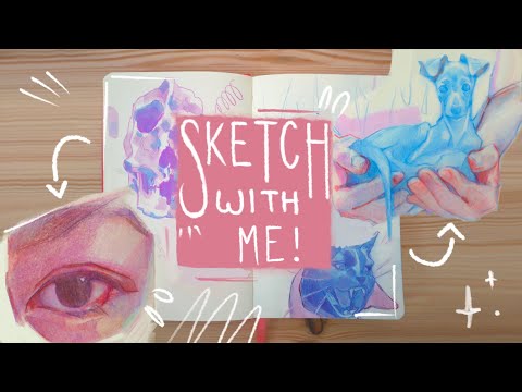 Draw with Me | A Chatty Sketchbook Session ✨1K Subscribers!