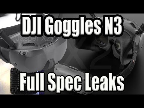 DJI FPV Goggles N3 Spec Leaks - 60Hz Display  - High Latency - No O3!