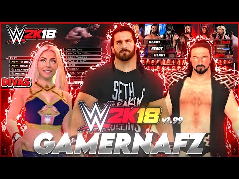 WWE 2K18 By GamerNafz v1.99 Released! [ PSP WWE HIDDEN GEMS SERIES 12 ]