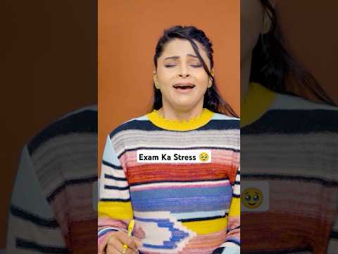 Exam Ka stress 🥹 | Deep Kaur | #exam #examdays #exampreparation #study #boardexam #shorts #viral