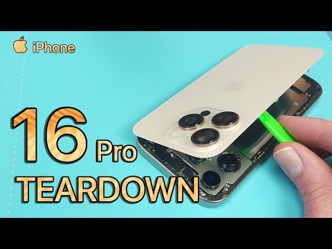 iPhone 16 Pro Teardown - Full Disassembly