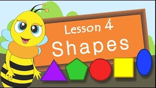 Shapes🔹️Lesson 4🔹️PART 1🔹️ Educational video for children (Early childhood development).