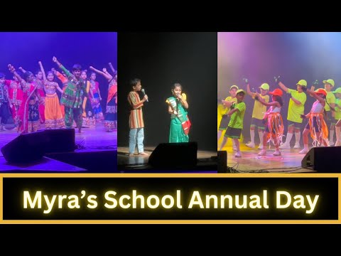 Myra’s School Annual Day 2025 | Spotlight | Marathi Vlog 678 |