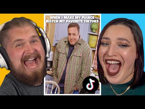 Reacting to my Fiancés MOST LIKED Tiktoks PART 3!!!