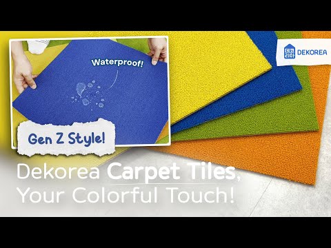 Gen Z Home Decor Inspo! Create Colorful, Aesthetic, and Unique Space With Carpet Tiles from Dekorea