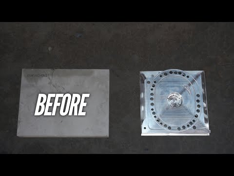 Making my FIRST Billet Engine plate from raw Aluminum!  Dahm Racing Engines incoming??