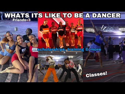 what it’s like to be a DANCER…VLOG | classes,scholarships, training , & more:)