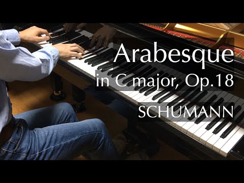 Schumann - Arabesque in C major, Op.18 - pianomaedaful