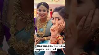 karthigai Deepam serial shooting time heroine #karthigaideepam #serialupdate #shoottime #zeetamil