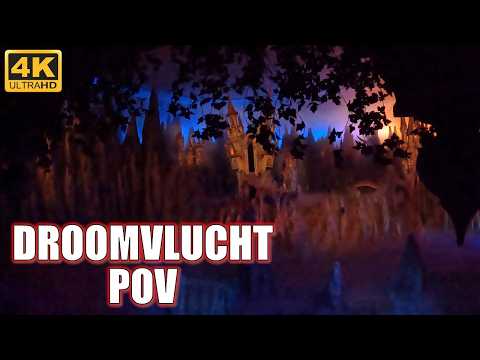 Droomvlucht POV (4K 60FPS, 2024), Efteling Classic Dark Ride | Non-Copyright*