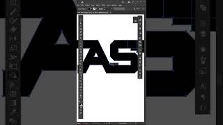 Text design | Typography | Illustrator tutorial #typography #shorts