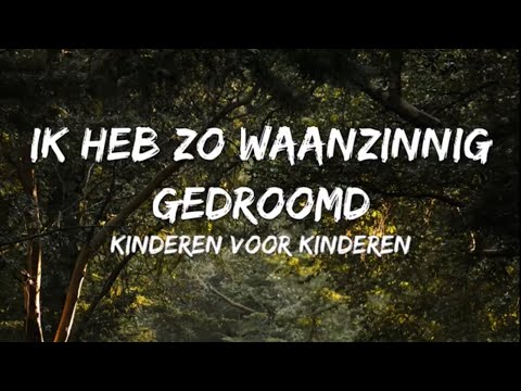 Ik Heb Zo Waanzinnig Gedroomd - Kinderen Voor Kinderen (Songtekst/Lyrics) 🎵