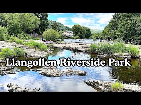 Llangollen Riverside Park North Wales