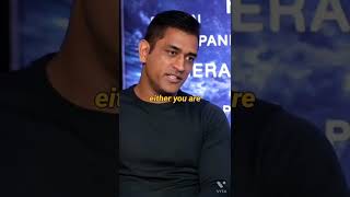 Ms Dhoni - motivational speech about having good times |motivational video| #dhoni