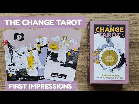 THE CHANGE TAROT ✨️NEW RELEASE✨️ First Impressions & Flipthrough