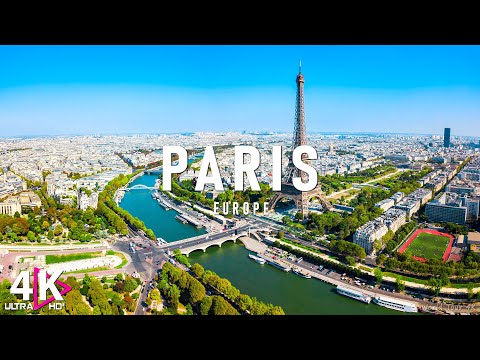 PARIS, FRANCE 4K - Relaxing Music Along With Beautiful Nature Videos (4K Video Ultra HD)