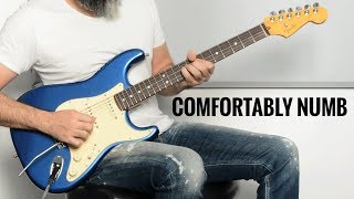 Pink Floyd Comfortably Numb... But It's a 10 Minutes Guitar Solo! Fender Ultra