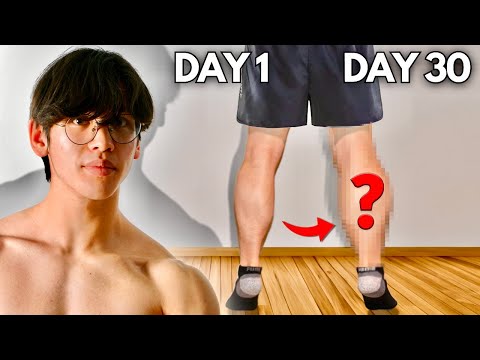 I Trained My Calves For 30 Days STRAIGHT